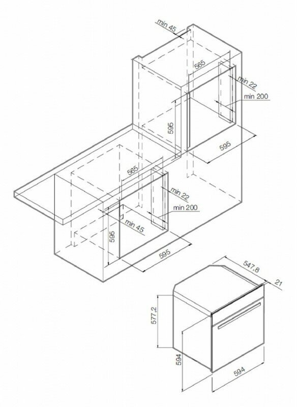 Духовой шкаф GRAUDE BK 60.2 EL