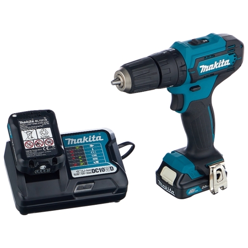 Дрель-шуруповерт ударная аккумуляторная Makita HP333DWAE 30 Н·м