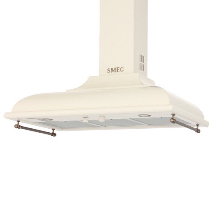 Вытяжка островная Smeg KCI19POE, кремовый