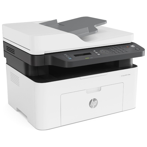 МФУ лазерный HP Laser MFP 137fnw (4ZB84A), белый/серый