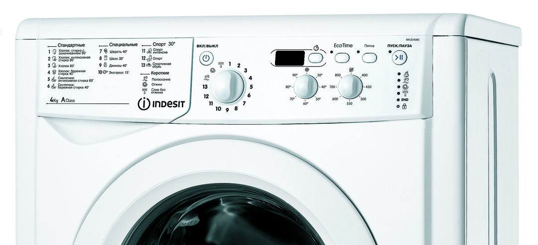 Стиральная машина Indesit IWUD 4085 (CIS), белый