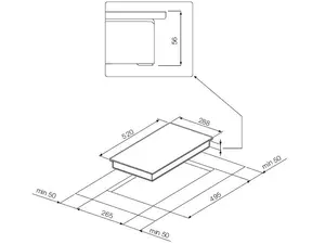 Варочная панель индукционная GRAUDE IK 30.1 W