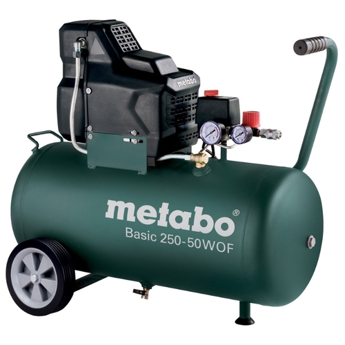 Компрессор безмасляный Metabo Basic 250-50 W OF, 50 л, 1.5 кВт