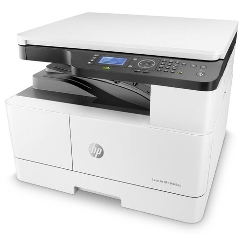 МФУ лазерный HP LaserJet M442dn белый/черный