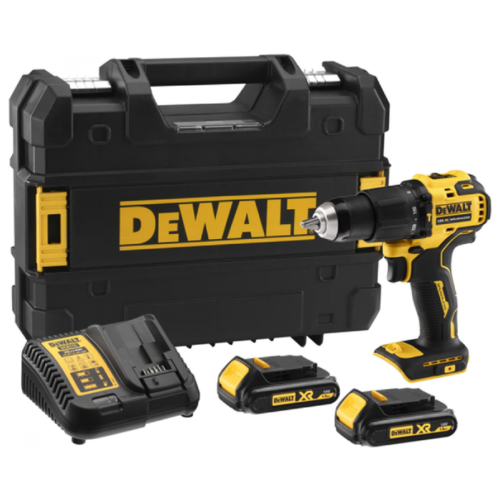 Дрель-шуруповерт ударная аккумуляторная DeWALT DCD706D2 Li-Ion 2.0 А·ч 12 В х2 TSTAK 57.5 Н·м