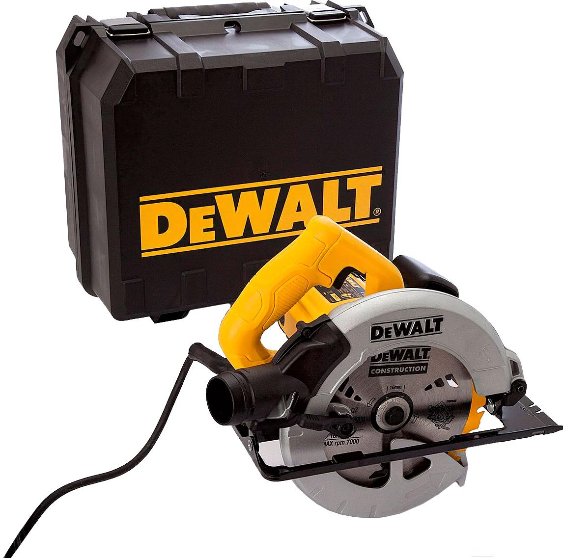 Пила циркулярная (дисковая) DeWALT DWE560K (кейс в комплекте)