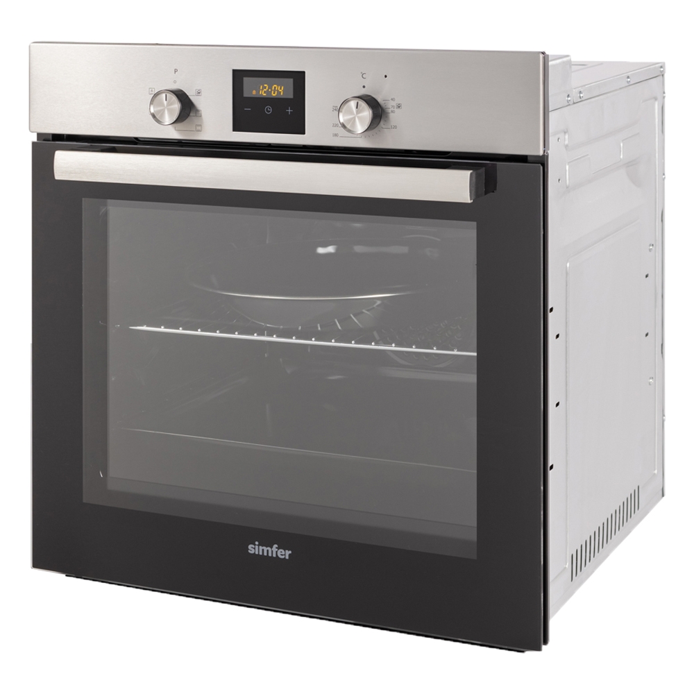 Духовой шкаф электрический Simfer B6EM56016, нержавеющая сталь