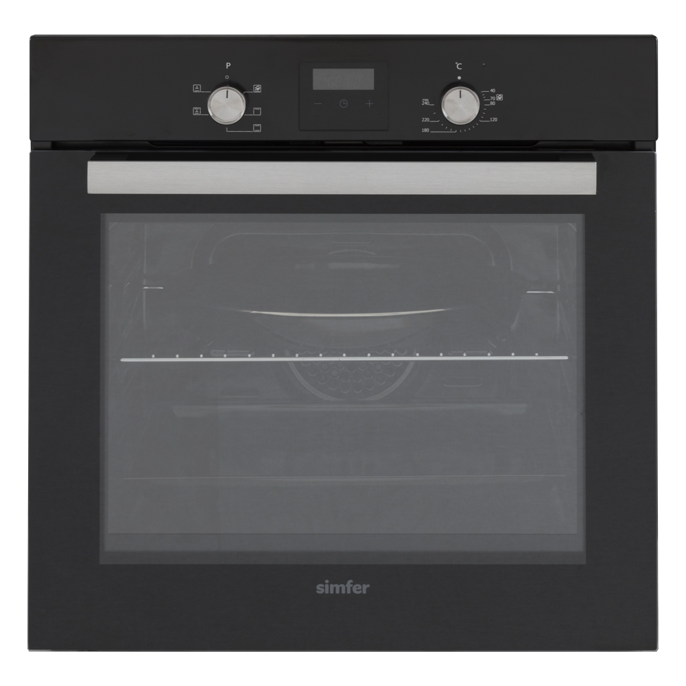 Духовой шкаф электрический Simfer B6EB56016, черный