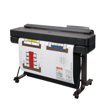 Плоттер струйный HP DesignJet T650 36-дюймовый (5HB10A), черный