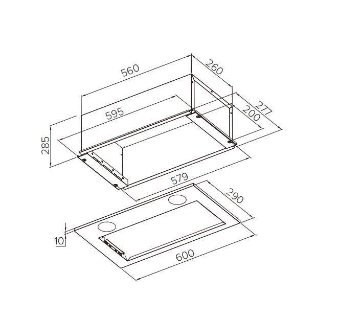 Вытяжка встраиваемая Haier HVX-BI671X