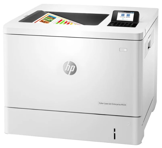 Принтер HP Color LaserJet Enterprise M554dn