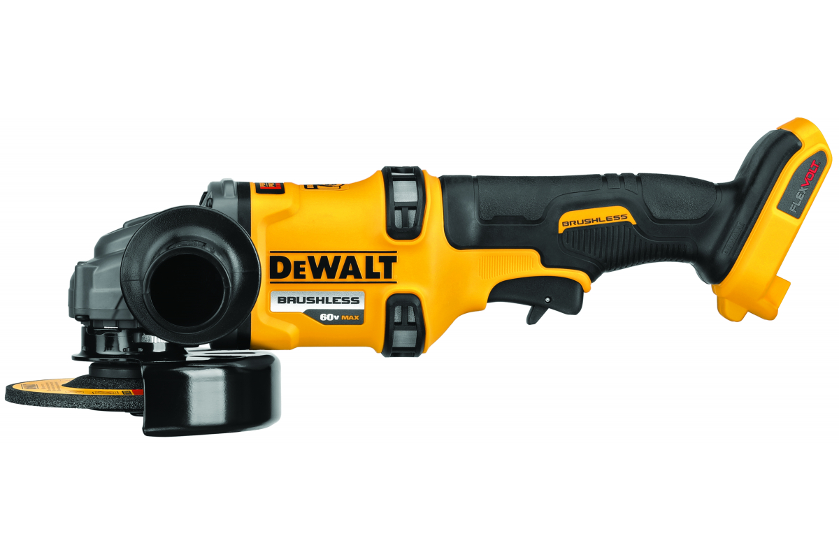 Угловая шлифмашина (болгарка) DeWalt DCG418N-XJ  бесщеточная, без батарей и ЗУ