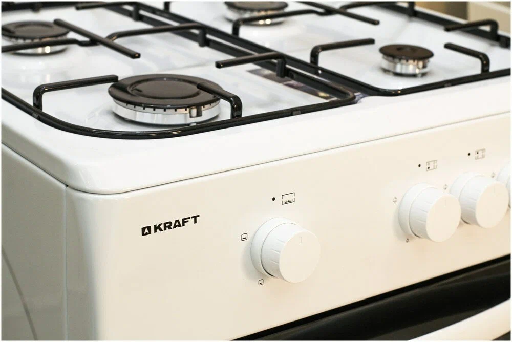 Плита газовая KRAFT KF-FSK6403AGW