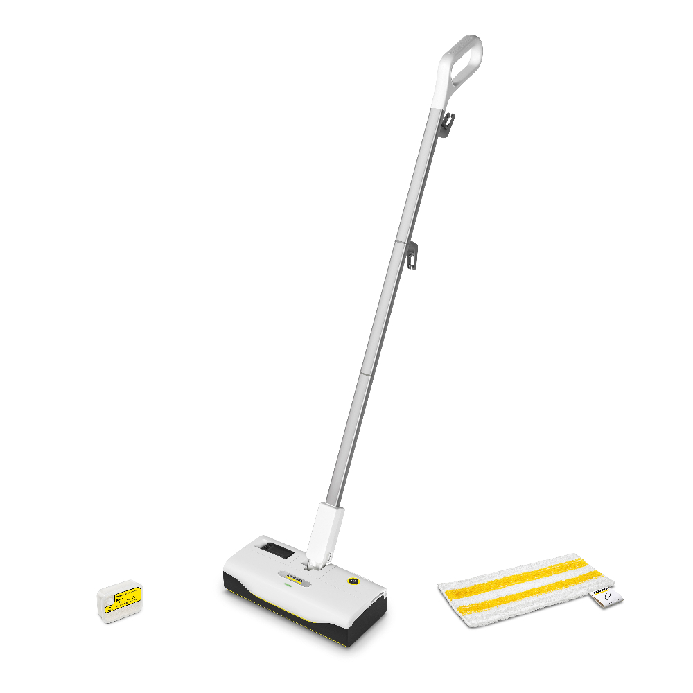 Паровая швабра Karcher KST 1 Upright (1.513-564.0), белый/серебристый