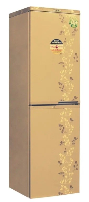 Холодильник DON R-299 ZF, золотой цветок