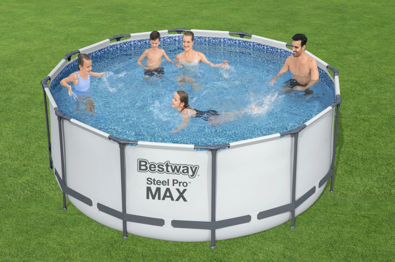 Бассейн Bestway Steel Pro MAX 56420 с набором