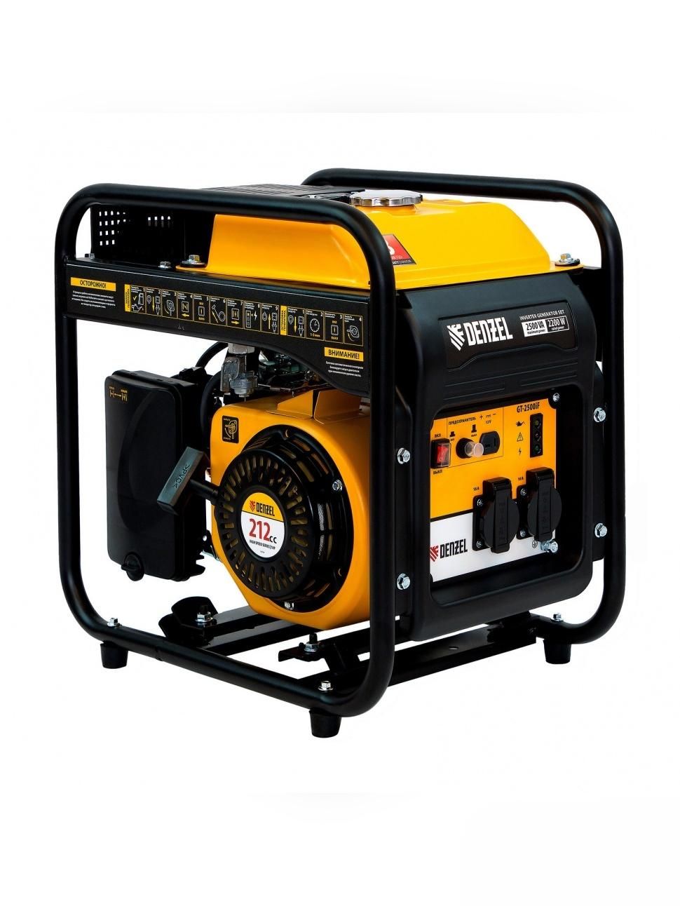 Генератор бензиновый Denzel GT-2500iF (2200 Вт)