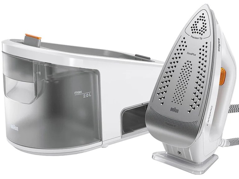 Парогенератор Braun CareStyle 3 Steam Generator Iron IS3132WH, белый/оранжевый