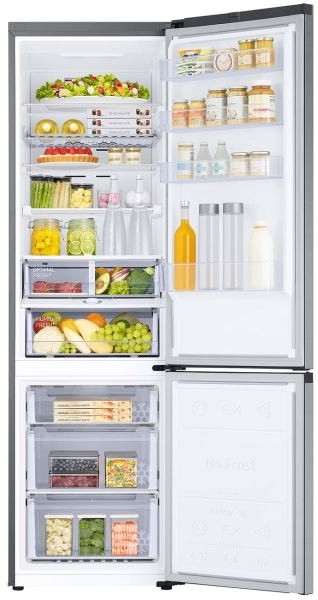 Холодильник Samsung RB38T676FSA/WT, серебристый