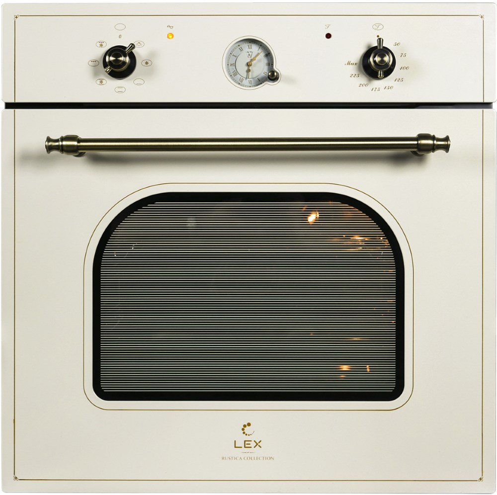 Духовой шкаф электрический LEX EDM 6073 C IV LIGHT, белый антик