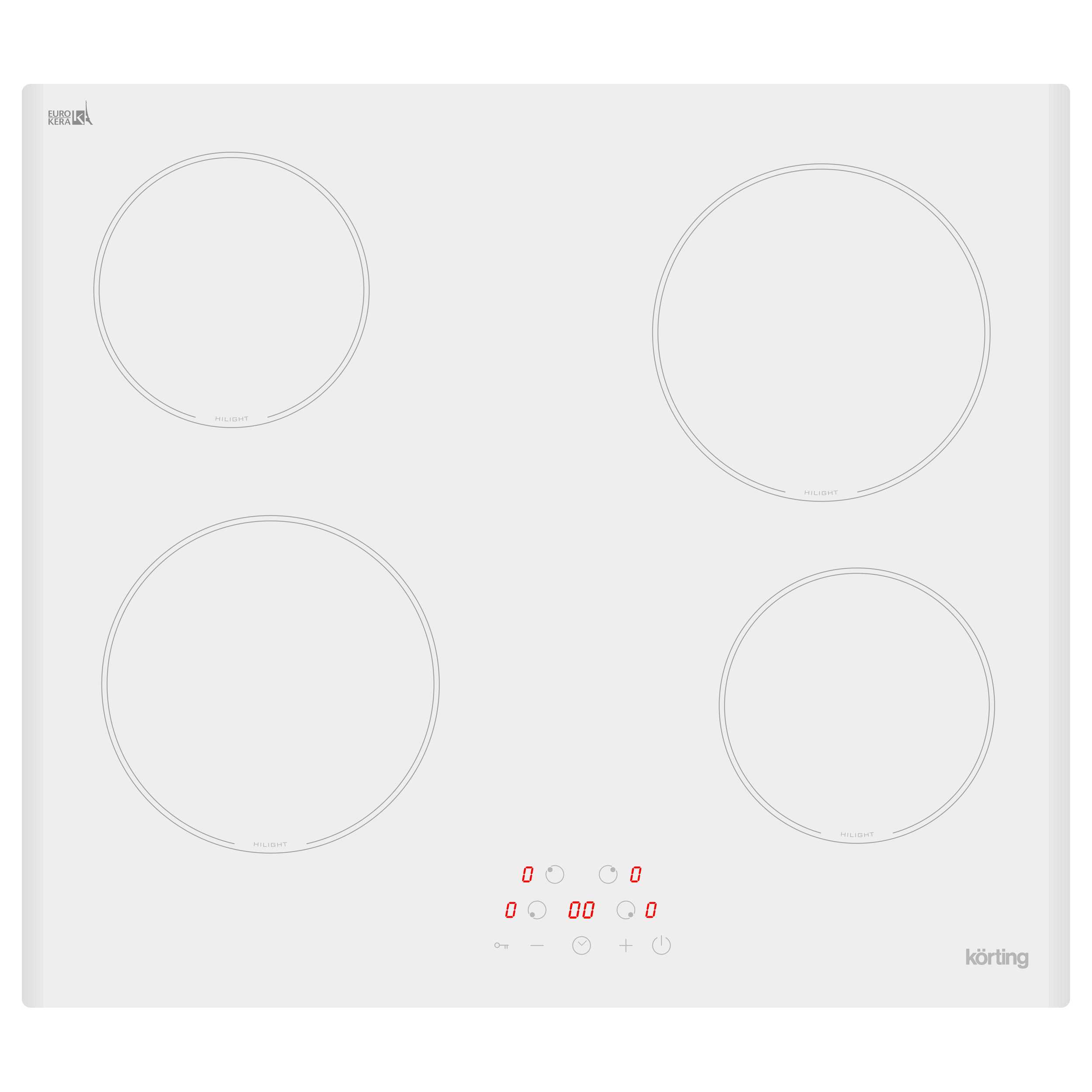 Варочная панель электрическая KORTING HK 60003 BW