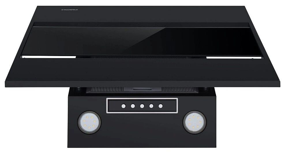 Вытяжка наклонная MAUNFELD Bridge 60 черный/черное стекло