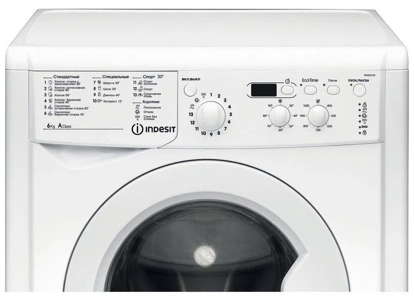 Стиральная машина Indesit IWSD 6105 (CIS).L