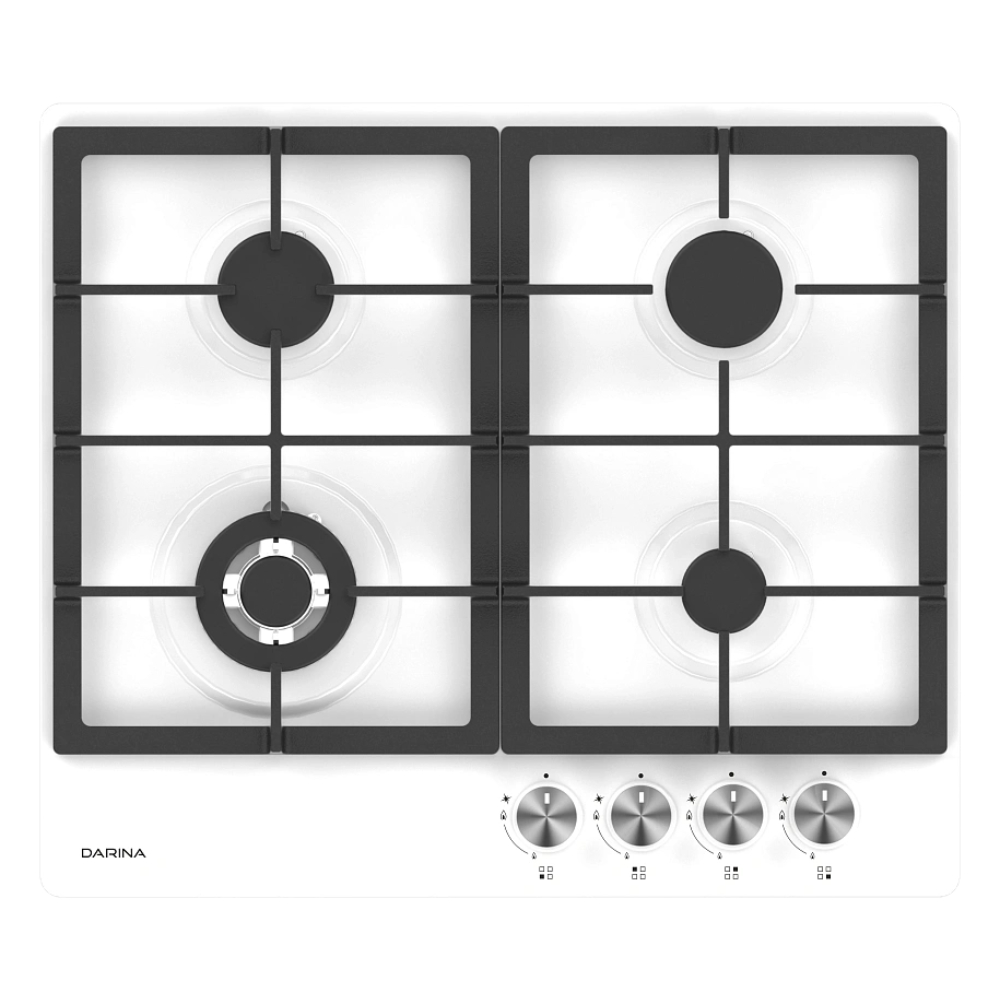 Варочная панель газовая Darina 1T3 BGM 341 08 W белый