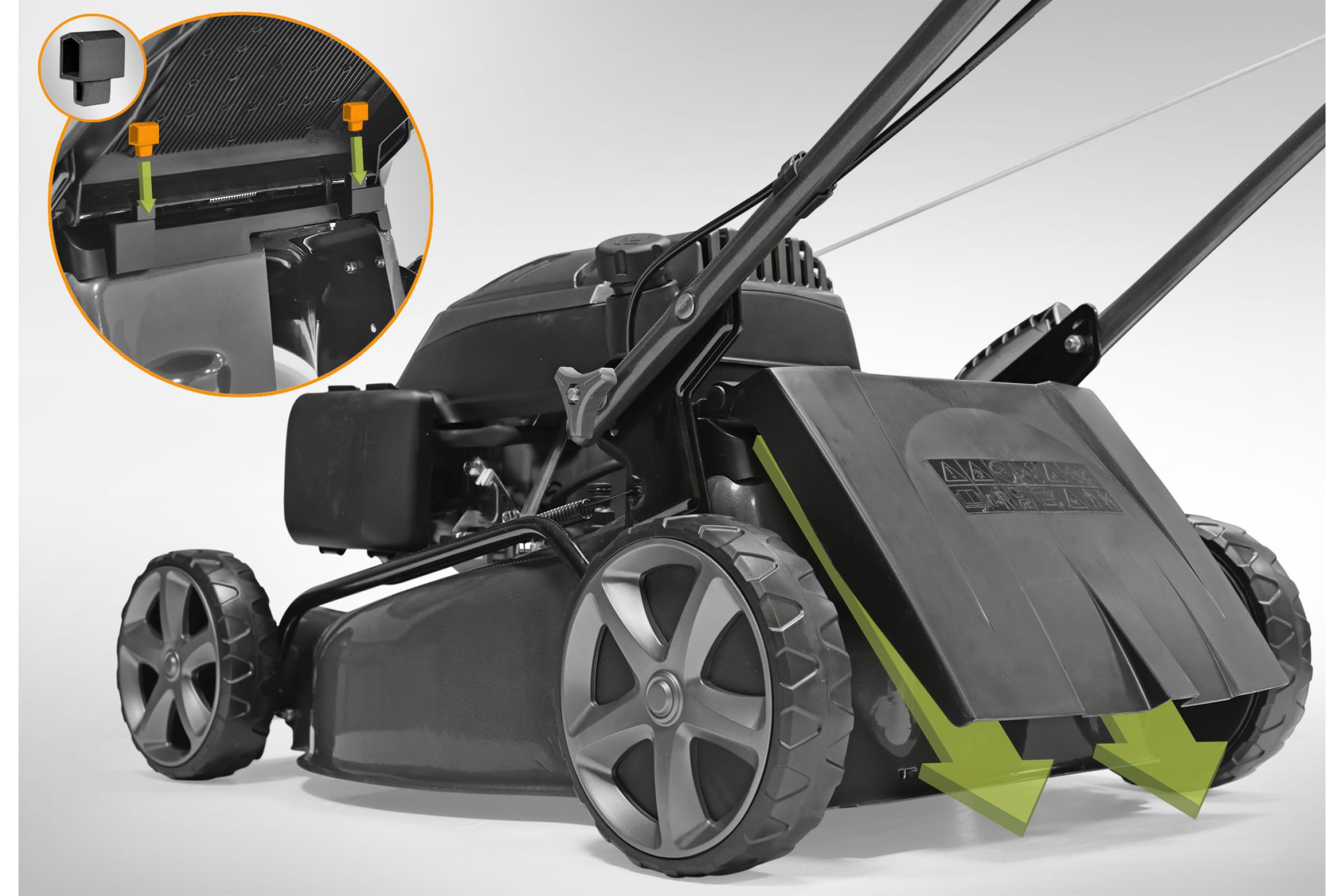 Газонокосилка бензиновая CARVER LMG-2042HM HOBBY