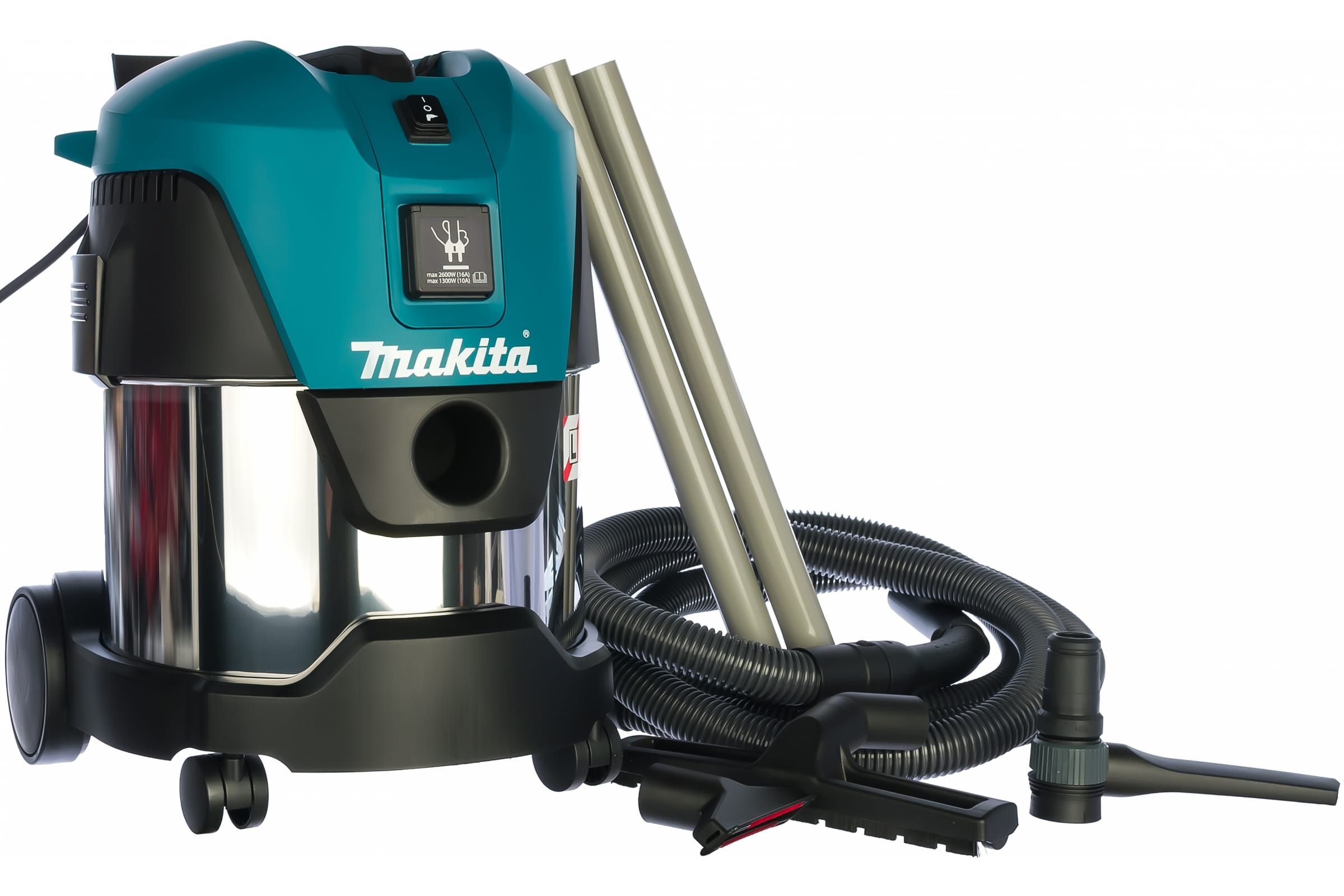 Пылесос строительный Makita VC2012L, зеленый