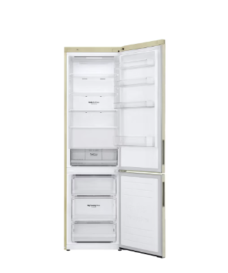 Холодильник LG DoorCooling+ GA-B509CEWL, бежевый