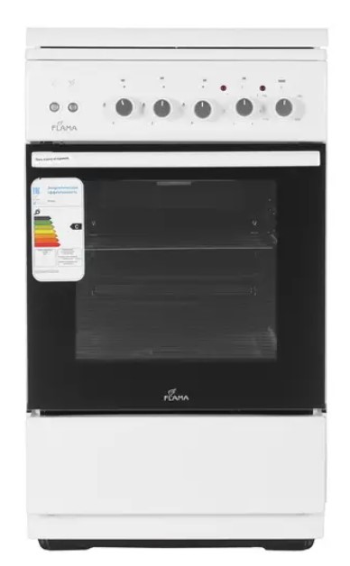 Плита комбинированная Flama L RK 23-126 W белый