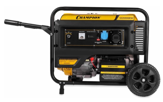 Генератор бензиновый CHAMPION GG5000EW