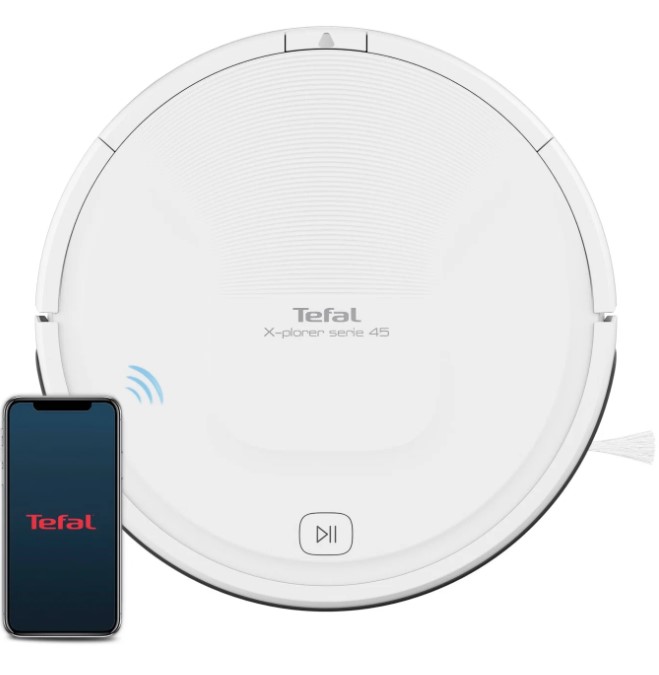 Робот-пылесос Tefal X-plorer Serie 45 RG8227WH, белый