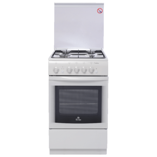 Плита газовая De Luxe 5040.36г(кр), белый