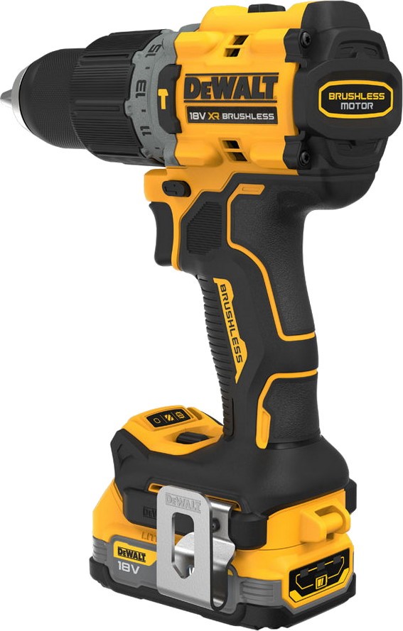 Дрель аккумуляторная ударная DEWALT DCD805E1T