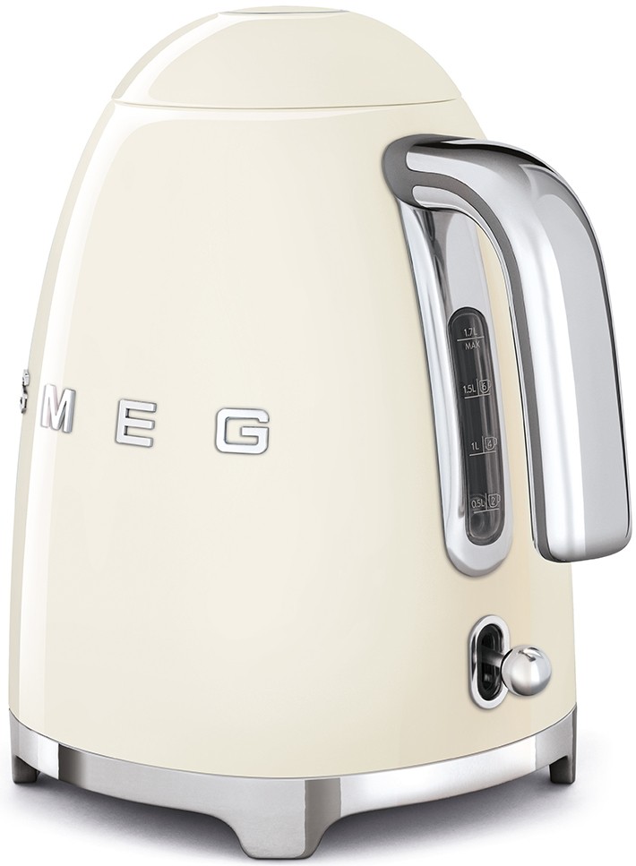 Чайник электрический SMEG KLF03CREU,кремовый