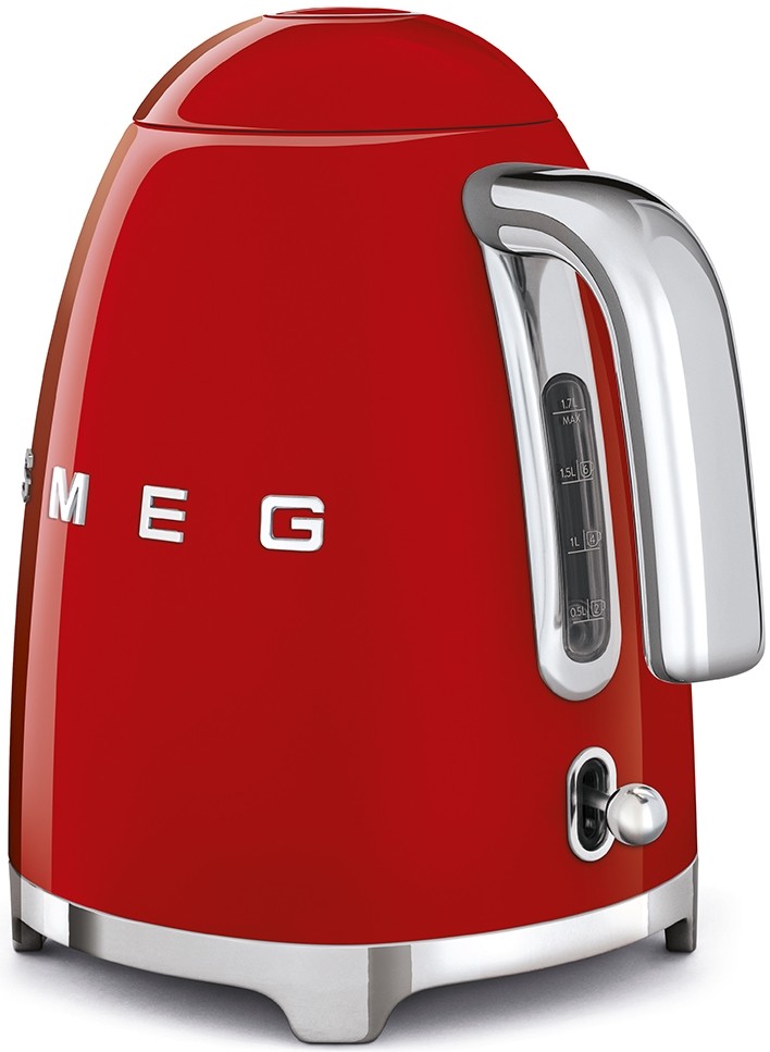 Чайник электрический SMEG KLF03RDEU, красный