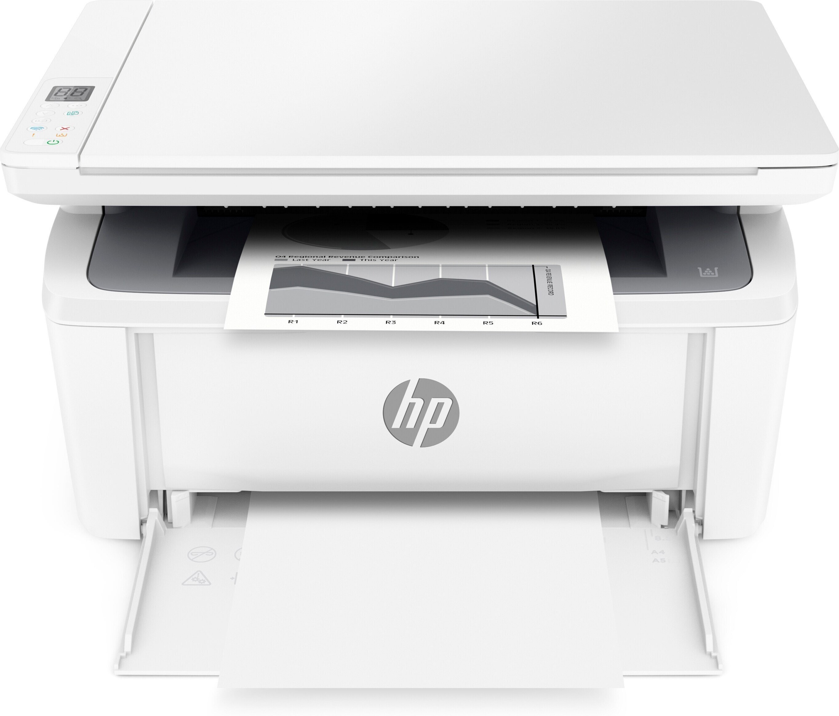 МФУ лазерное HP LaserJet M141w (7MD74A), белый