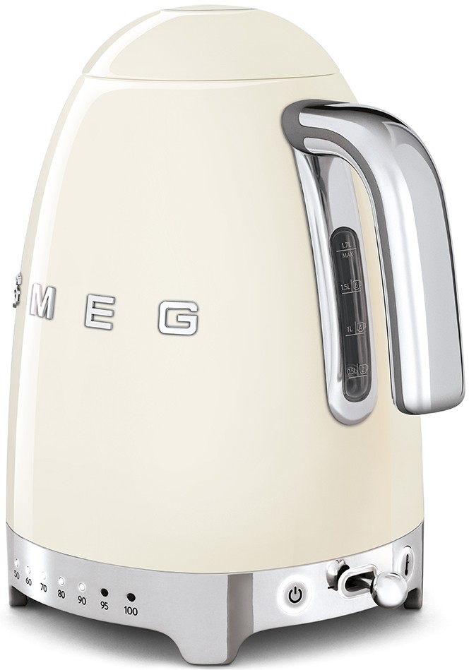 Чайник электрический Smeg KLF04CREU, кремовый