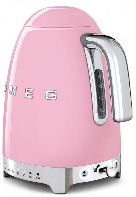 Чайник электрический Smeg KLF04PKEU, розовый