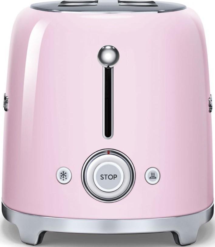 Тостер Smeg TSF02PKEU розовый