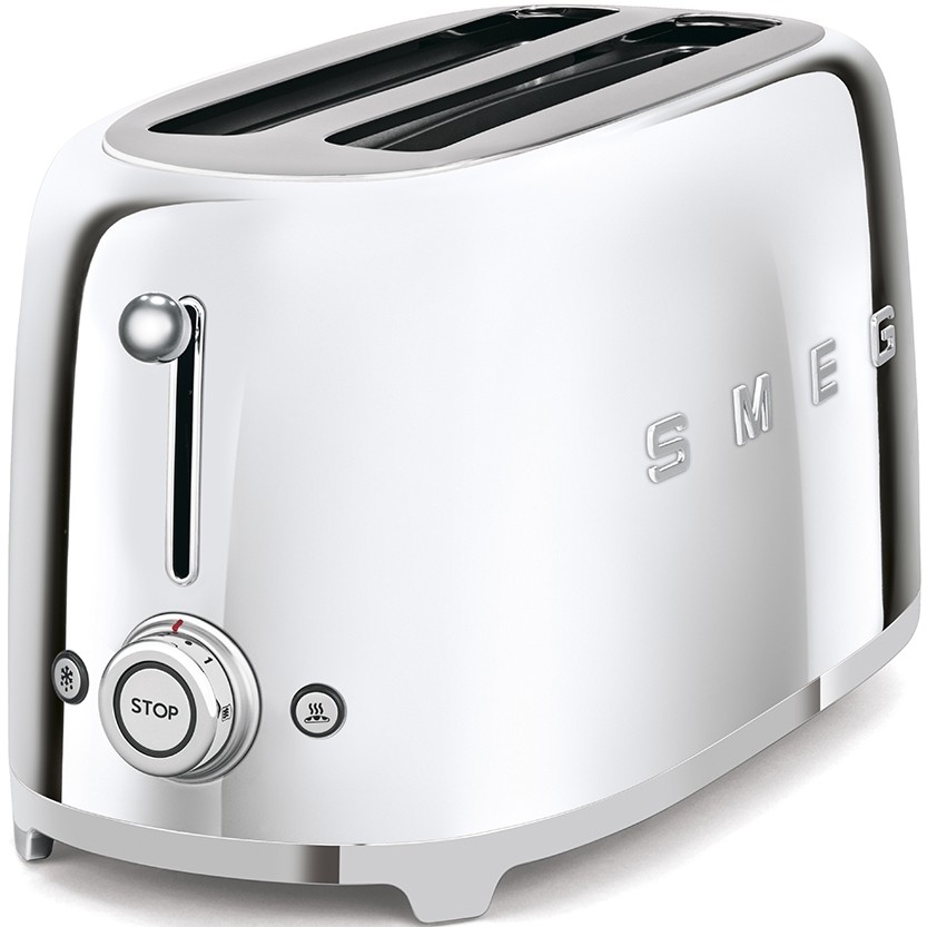 Тостер Smeg TSF02SSEU серебристый