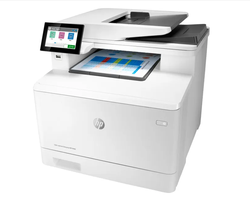 МФУ лазерный HP Color LaserJet Enterprise MFP M480f (3QA55A), белый