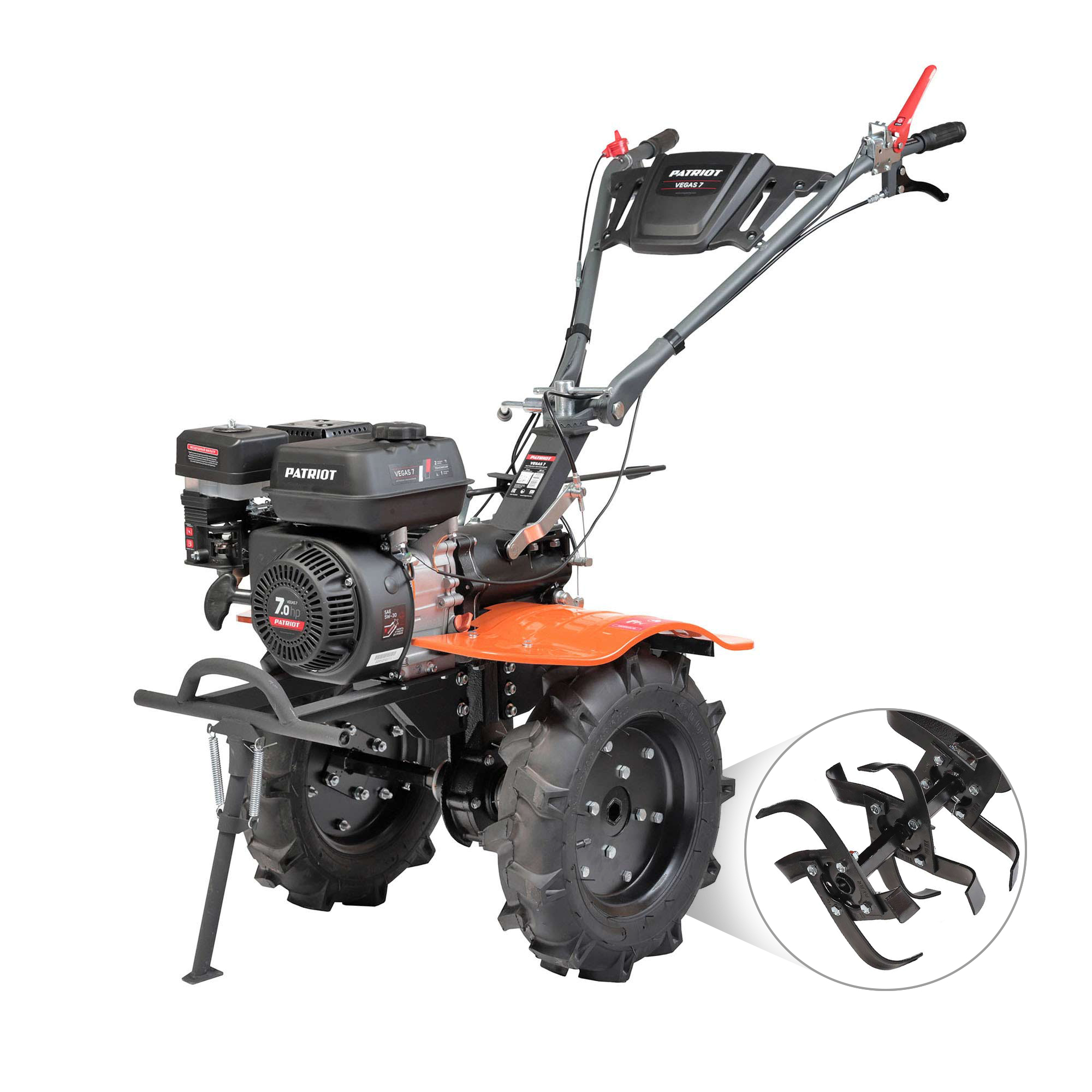 Мотоблок бензиновый Patriot Vegas 7