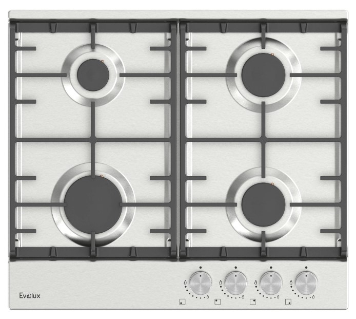 Газовая варочная панель Evelux HEG 600 X