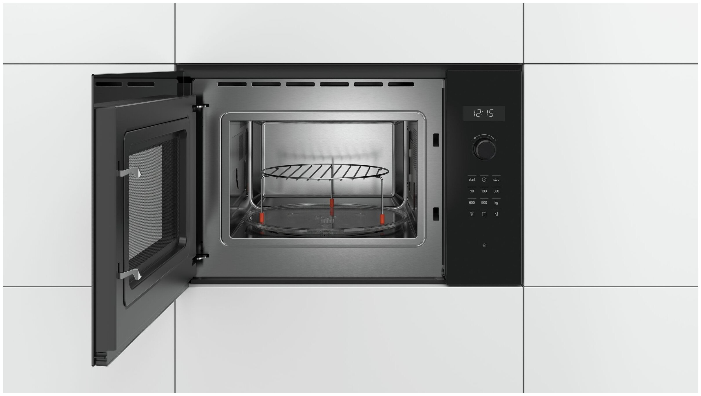 Микроволновая печь встраиваемая Bosch BEL554MB0, черный