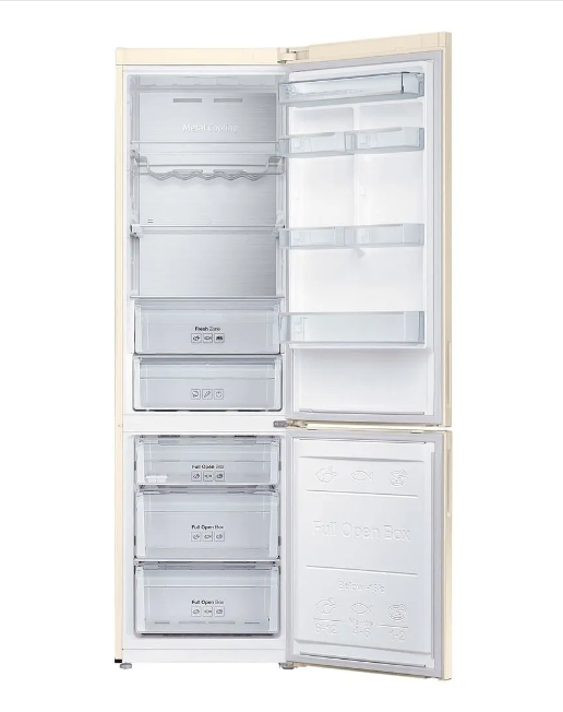 Холодильник Samsung RB5000A (RB37A5491EL/WT), бежевый