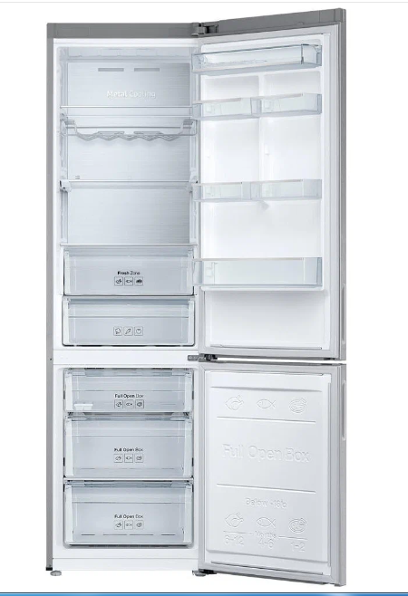 Холодильник Samsung RB5000A (RB37A5491SA/WT), стальной