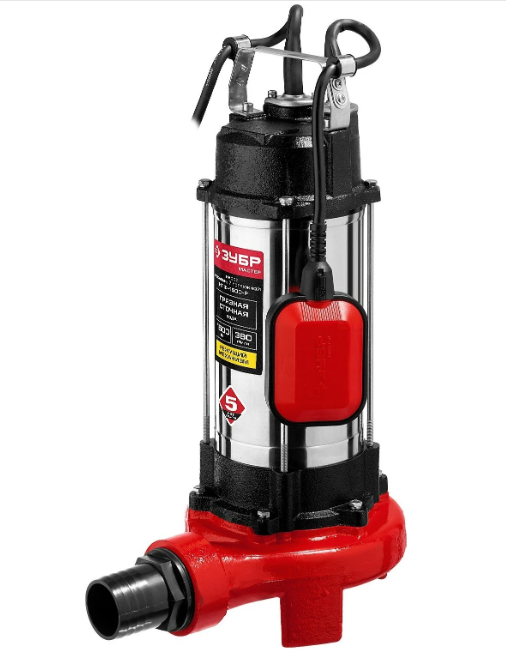 Фекальный насос ЗУБР НПФ-1500-Р